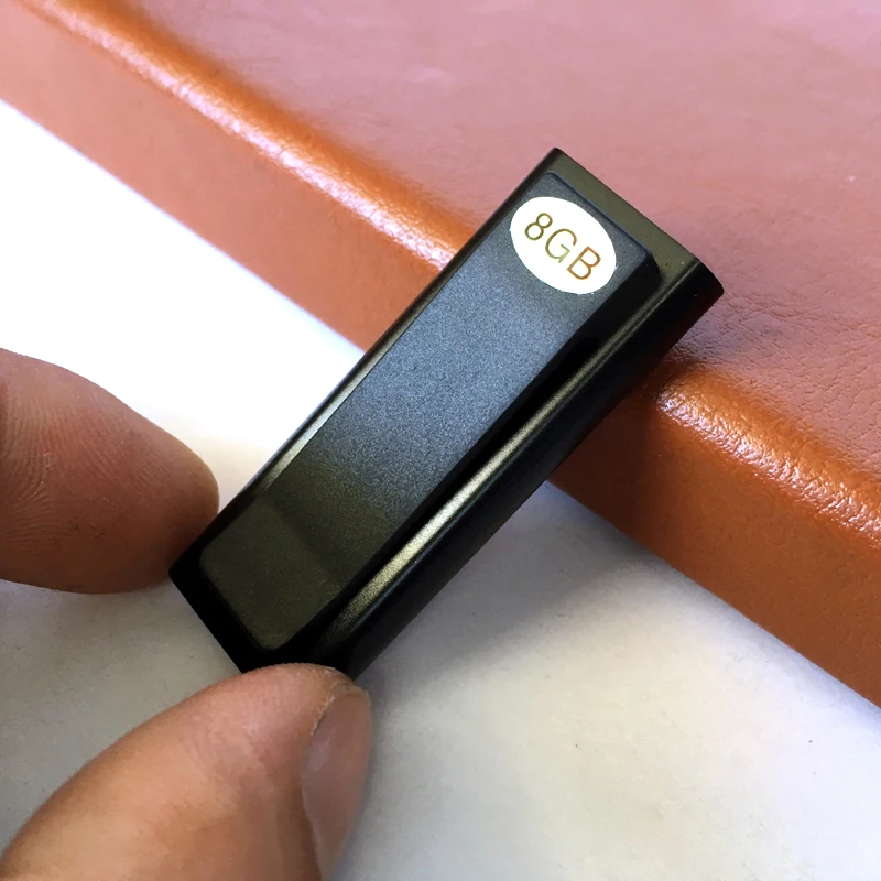 Hot Mini Clip USB Pen 8GB Voice Activated Digital Audio Voice Recorder Mp3 50hours Recording (DW-Q50)