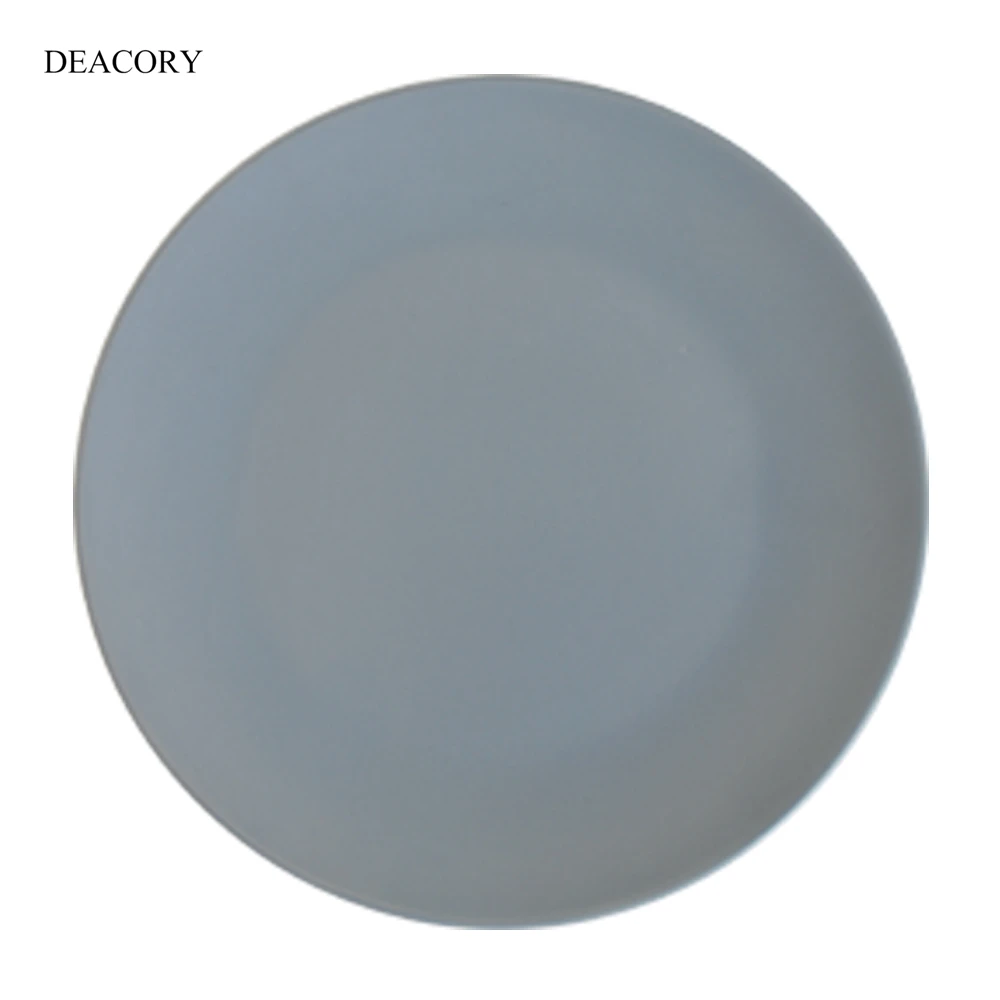 Wholesale black stoneware ceramic plate sets for wedding rental