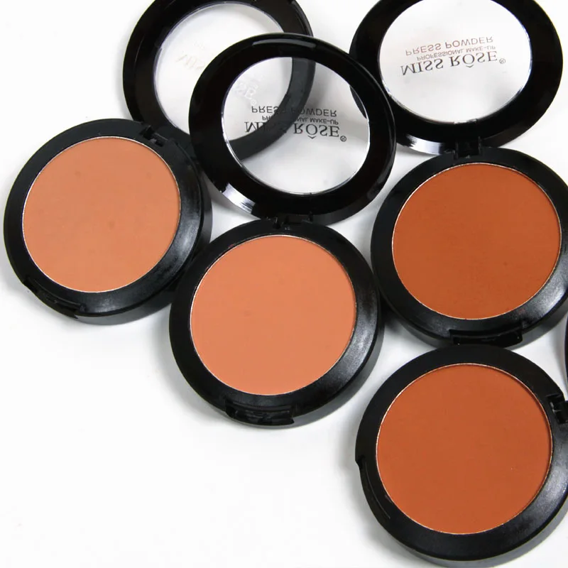 Wholesale Miss Rose Beauty Makeup Face Pressed Powder Foundation Concealer Oil Control Brightening Contour Powder Single Palette