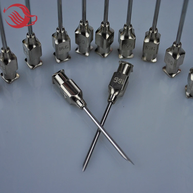 
Veterinary Stainless Steel Syringe Needle with Luer Lock for Pig/Animal/Chicken/Livestock  (62192748064)
