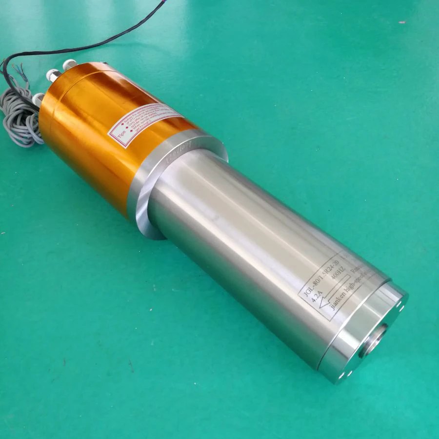 JGL-80 1.5kw 24000 об/мин 220v высокой скорости водяного охлаждения шпинделя УВД мотор для ЧПУ деревообрабатывающие гравировальный