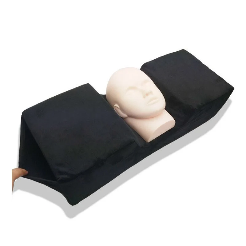 Ideal Concave Headrest Neck Support Eye Lash Pillow, Ergonomic Lash Pillow, Ergonomic Curved Cosmetic Eyelash Pillow