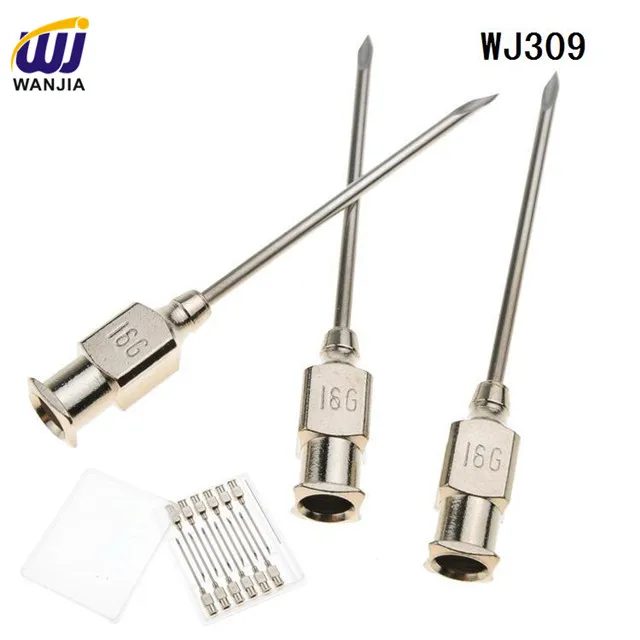 14 MM Large Needle Hub Reusable stainless steel hypodermic needles