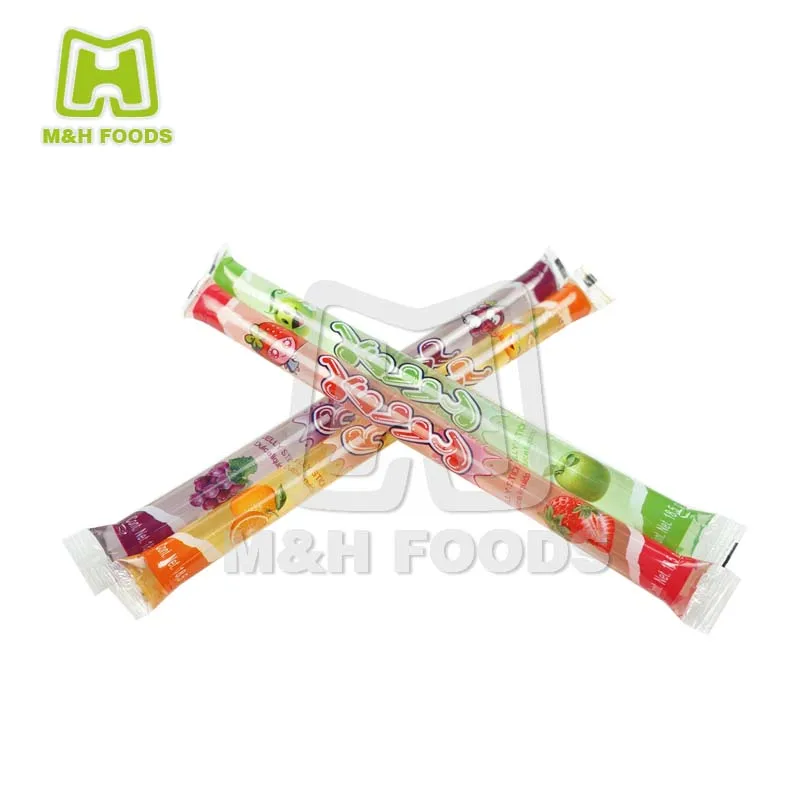 Jelly Candy Assorted Fruit Jelly Stick in Bags