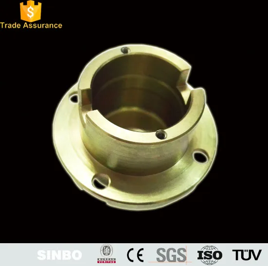 ISO9001 сертифицированный ЧПУ набор автоматических инструментов детали для промышленной обработки цинкование Спеченная бронза латунная втулка