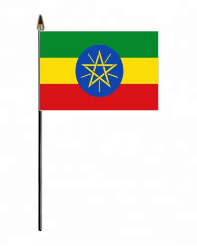 Wholesale Low Price Online Shopping Outdoor Use Polyester Ethiopia Old Flag