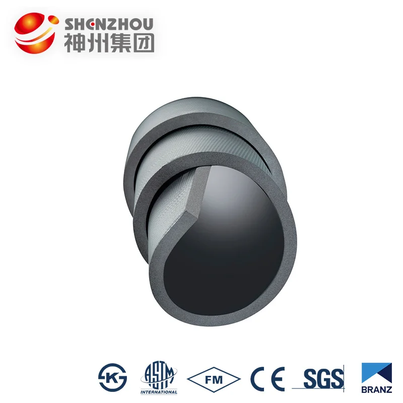 
PVC insulation material for oil, gas, water pipelines super Lon rubber foam insulation 