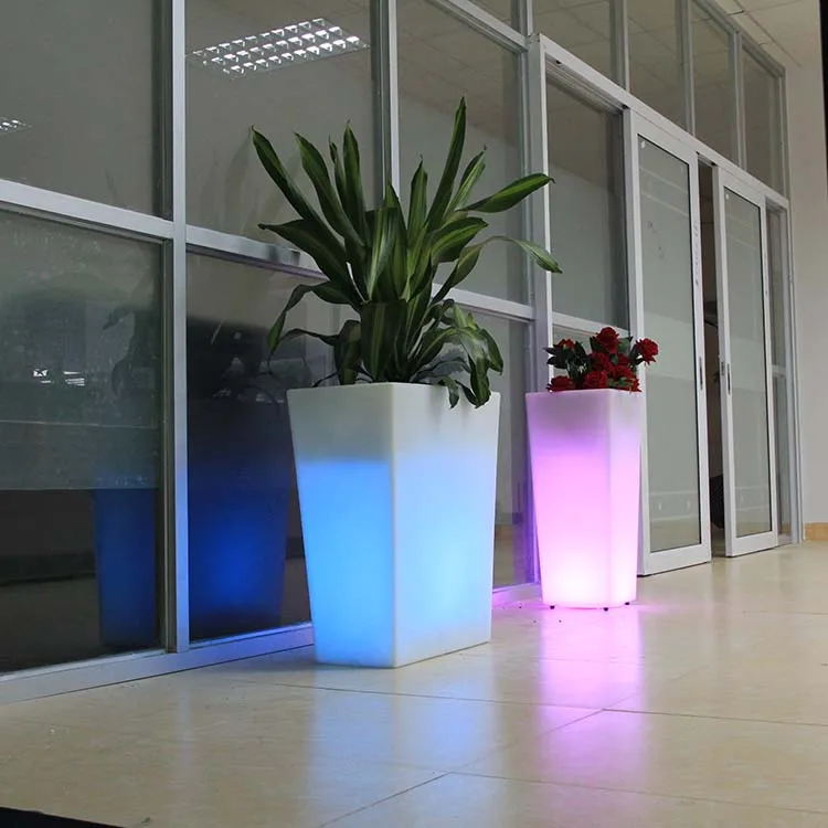 
Cheap Decorative floor LED Flower Vase for Events Party 