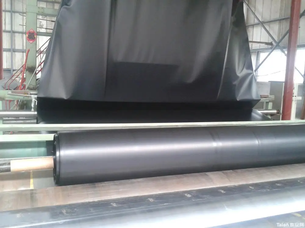 HDPE Geomembrane for landfill liner, Salt marshes, Garbage burying field, oil field, refuse dump