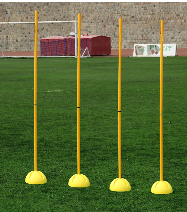 Agility Pole Hurdle Training Set for Lacrosse Indoor Outdoor Speed Soccer Football Equipment