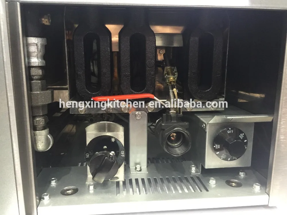 
desktop single tank gas fryer/groundnut/hamburger/peanut/french fries/churro/potato chips gas continuous frying machine 