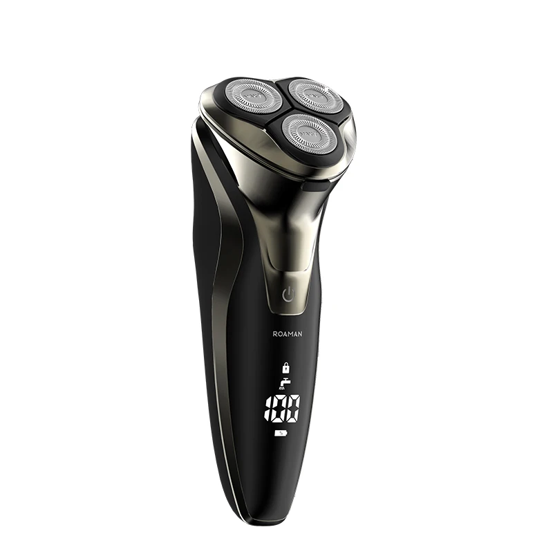 Недорогие электробритвы для мужчин с 3 головками и лезвием из нержавеющей стали