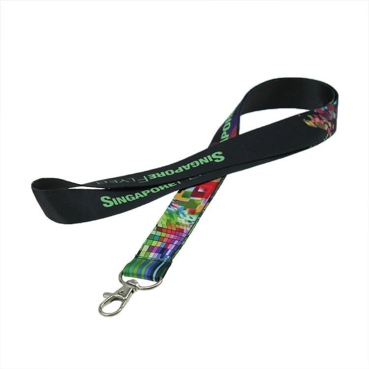 Free Sample Custom printed Name Tag Safety  Lanyard
