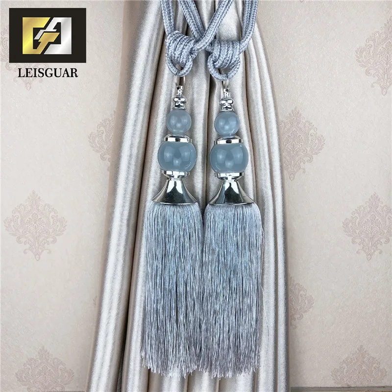 Hot Sale Factory price acrylic beads decorative curtain tassel