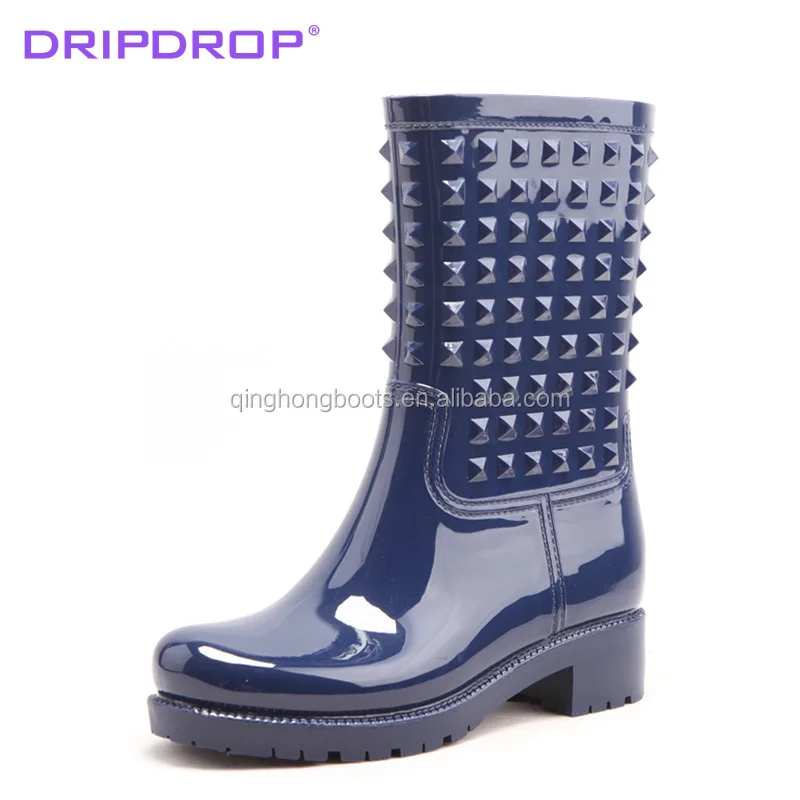 China factory fashion women cute rain boots