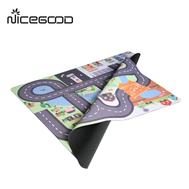 2018 newest multi activity soft custom printed kids mat baby play mat