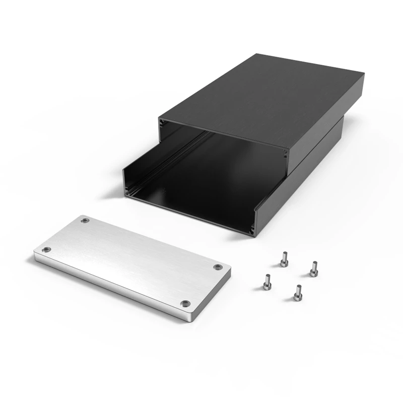 125x51-200 mm  electronic project enclosure housing audio amplifier aluminum case