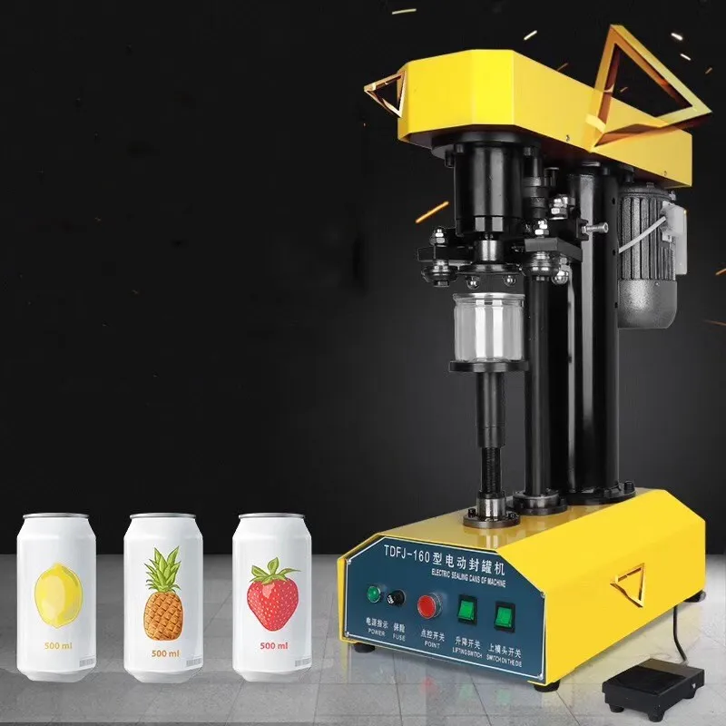 TDFJ-160 Semi automatic manual soda beer can seamer