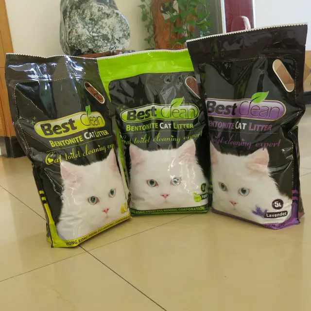 Highest quality best clean bentonite cat litter