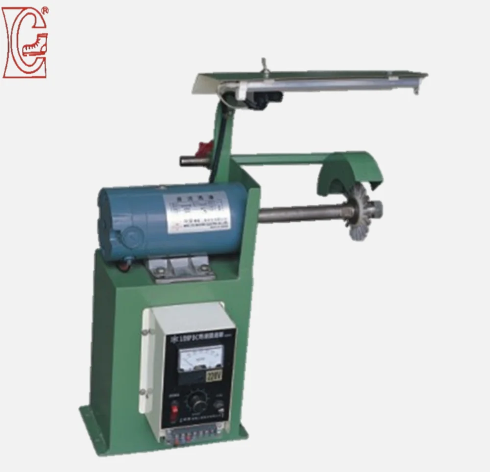 glue dry cleaning press machine of shoe equipped with stepless varable speed