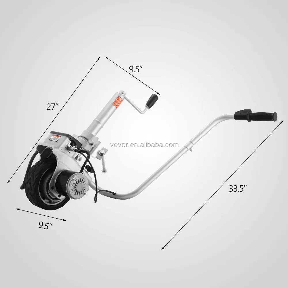 
MOTORISED TRAILER JOCKEY WHEEL 12V MOVER ELECTRIC CARAVAN BOAT DOLLY 