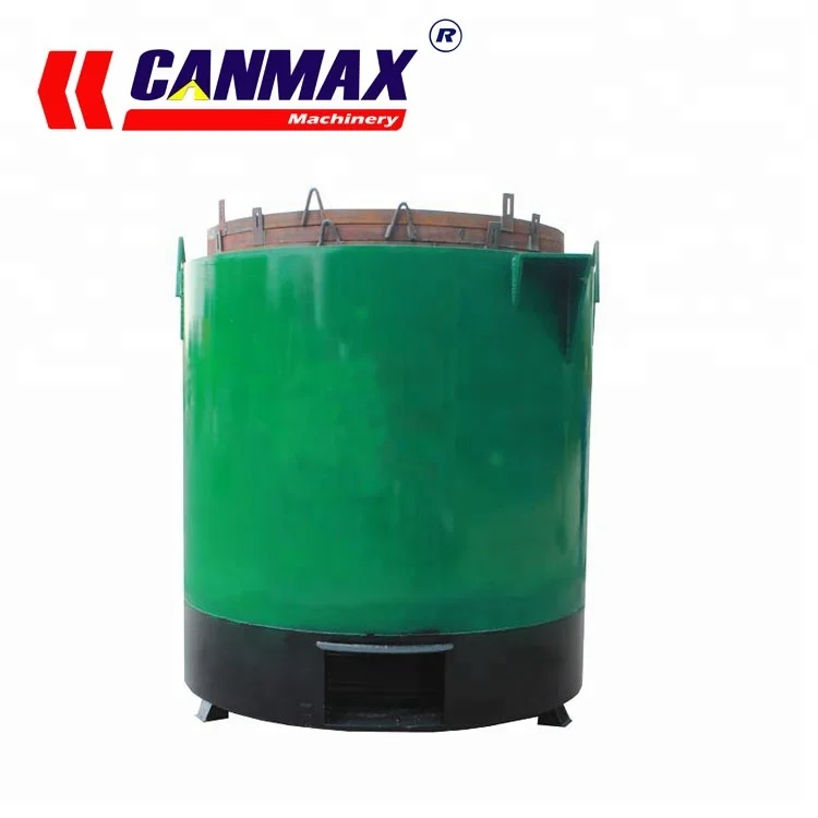 От 2 до 3 лет/24h вместительность пальмовое оболочек машина для производства древесного угля, древесноугольная печь