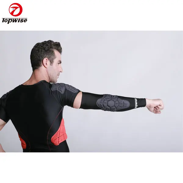 
High Quality Compression Arm Sleeves Protective Elbow Pad for Sports 