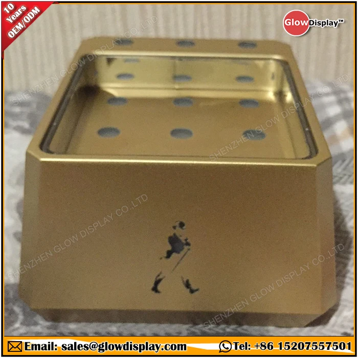 GlowDisplay Johnnie Walker Gold Led Light Up Bottle Glorifier