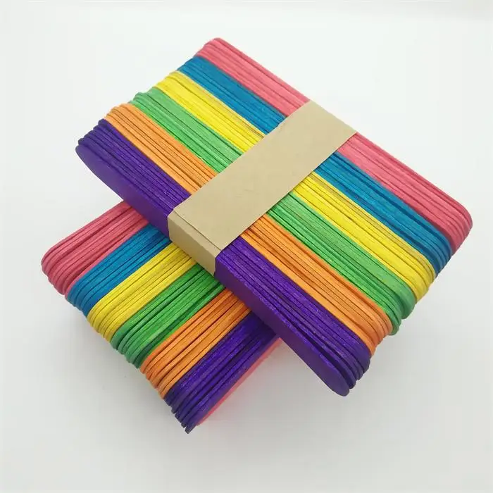 Food Grade Wholesale promotional Children DIY Colorful craft stick