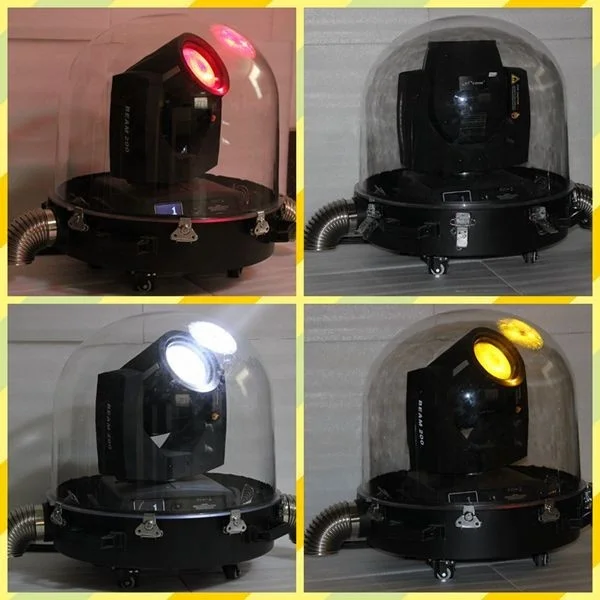 Hot sales outdoor waterproof moving head dome plastic rain cover for moving head light