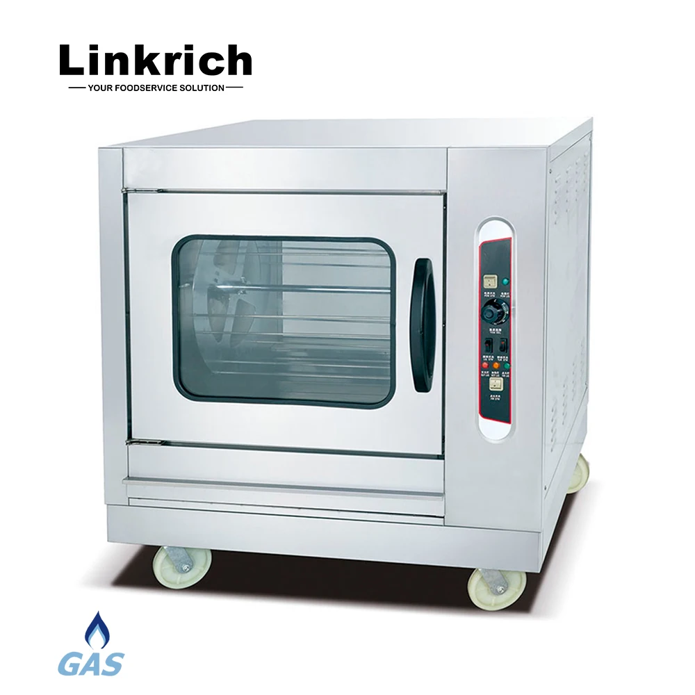 
Ротационная печь для приготовления курицы из нержавеющей стали 