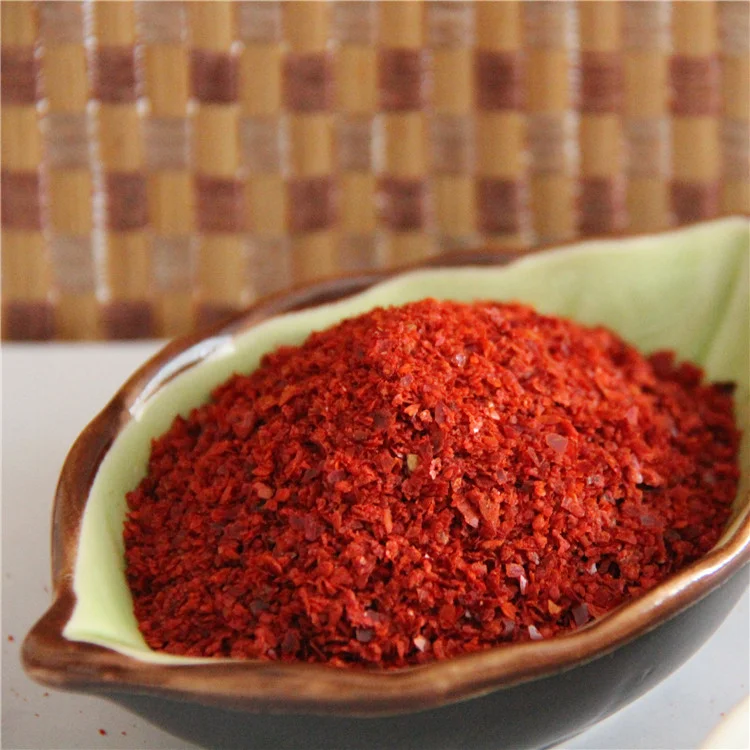 100% Natural High Quality Korean Cayenne Chili Pepper Crushed with seeds