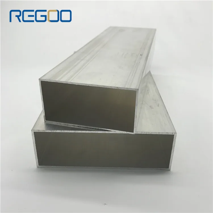 Regoo 6063 T6 Standard Size Black Aluminum Alloy Profile Half Round Tube