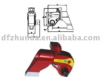 
hydraulic torque wrench SQ. type 