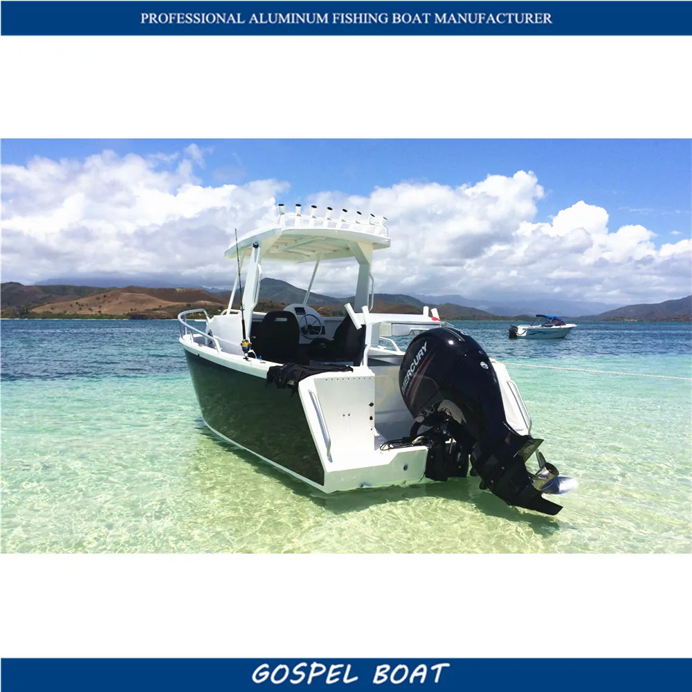 Japanese Aluminum Center Cabin Fishing Boats Ships Yacht with Walk Around for Fishman