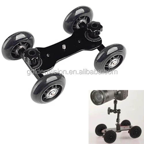 Черная напольная тележка DEBO для камеры первого поколения для DSLR-камер и видеокамер