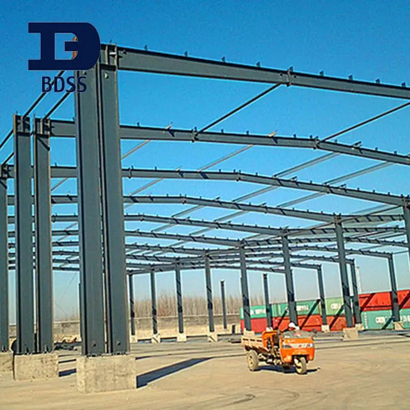 
Heavy Steel Frame Prefab Building Light Steel Structure Hangars 