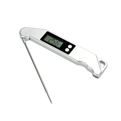 Instant Read Digital Hot Water Food Cooking Household Grade 304 Steel Instant-read Meat Thermometer