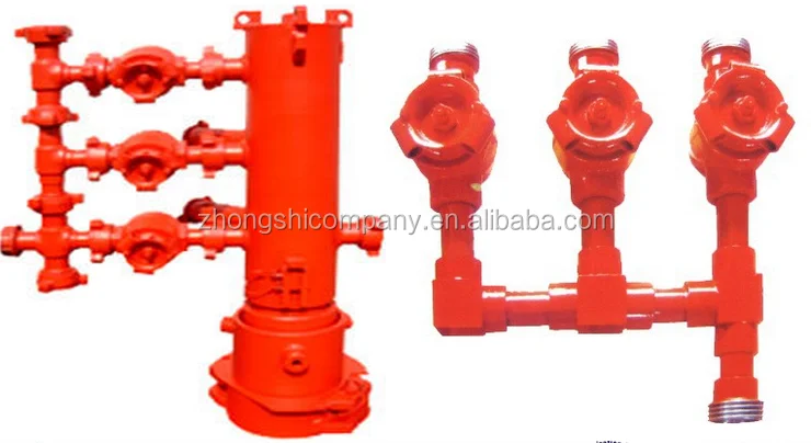 Double plug type casing/drill pipe cement head with BTC thread