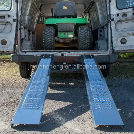 Design branded container handicapped loading dock ramp,folding motorcycle ramp for vans