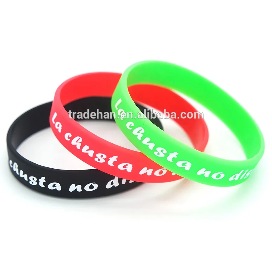 Wristband machine make custom silicone wrist band and rubber bracelets printed logo