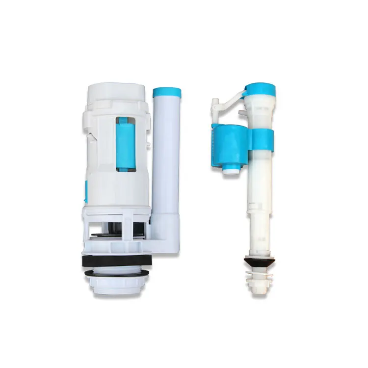 Different types of silent cistern two piece toilet fill valve
