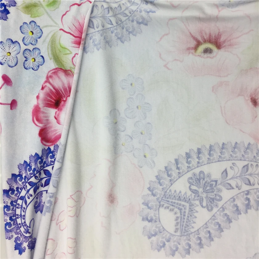 
bamboo organic cotton 95% bamboo 5% spandex fabric 