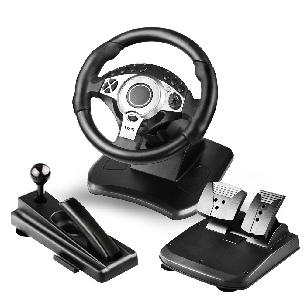 
Cstar custom game 900 steering angle sport gaming racing racing wheel game Support for PS3 PS2 PC 