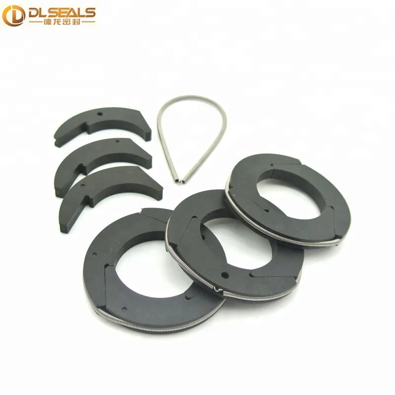 DLSEALS  ptfe filled carbon fiber air comprressor piston ring