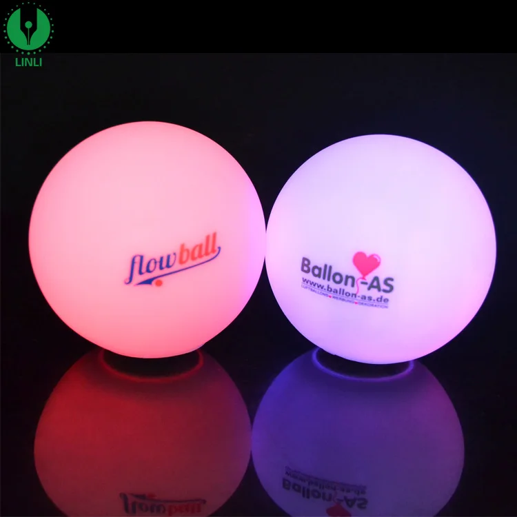 
Plastic Mood Light Ball Led Floating Waterproof Pool Led Light Ball 
