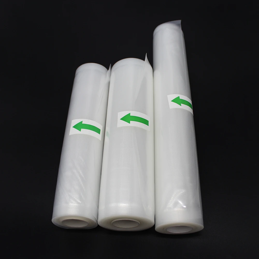 Free sample plastic moisture proof multilayer embossed aluminum foil laminated vacuum roll film for food packaging