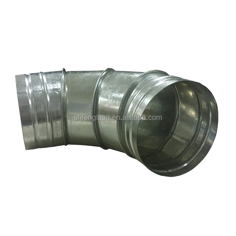 ventilation duct exhaust duct accessories HVAC system 90 degree elbow