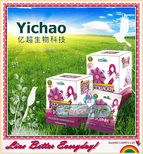 Красивая коллагеновая желатиновая халяльная Конфета для макияжа