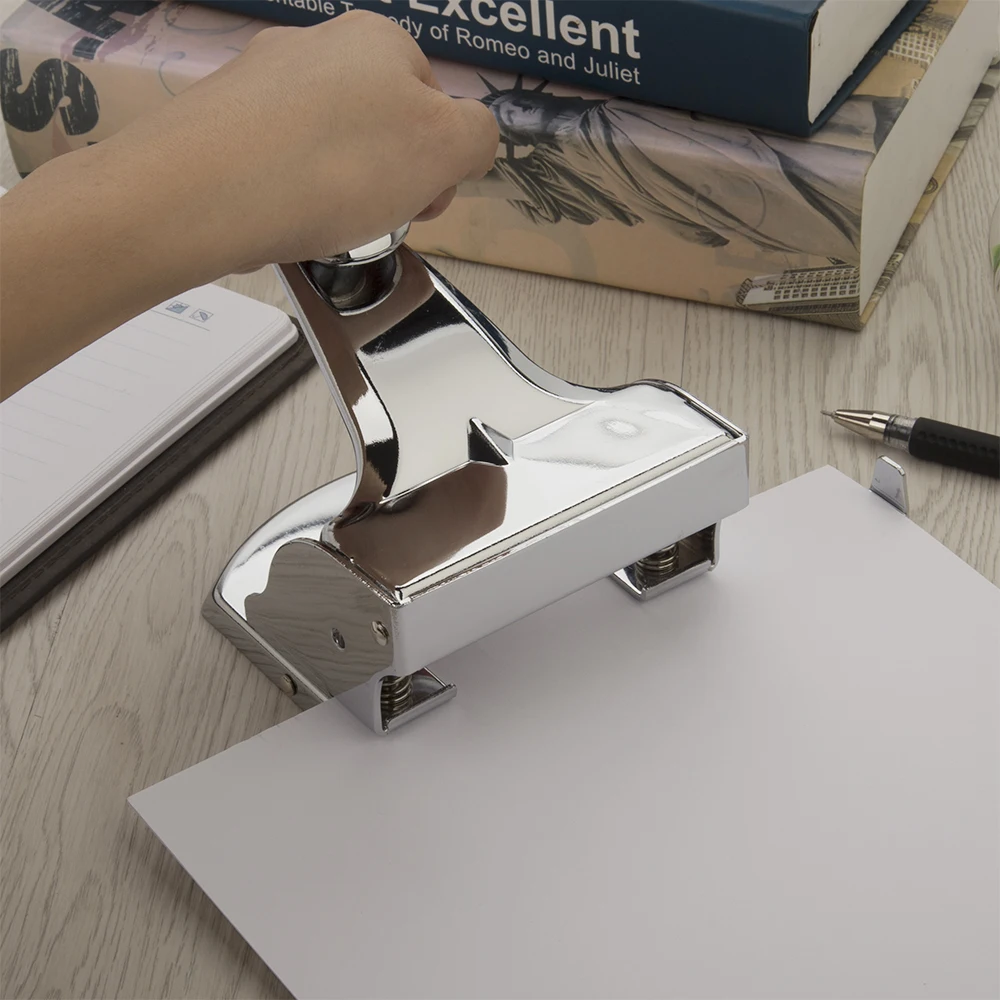 Factory produce electric paper hole punch machine, automatic paper punching machine